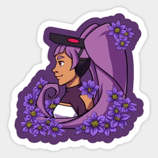 Clematis Entrapta Sticker